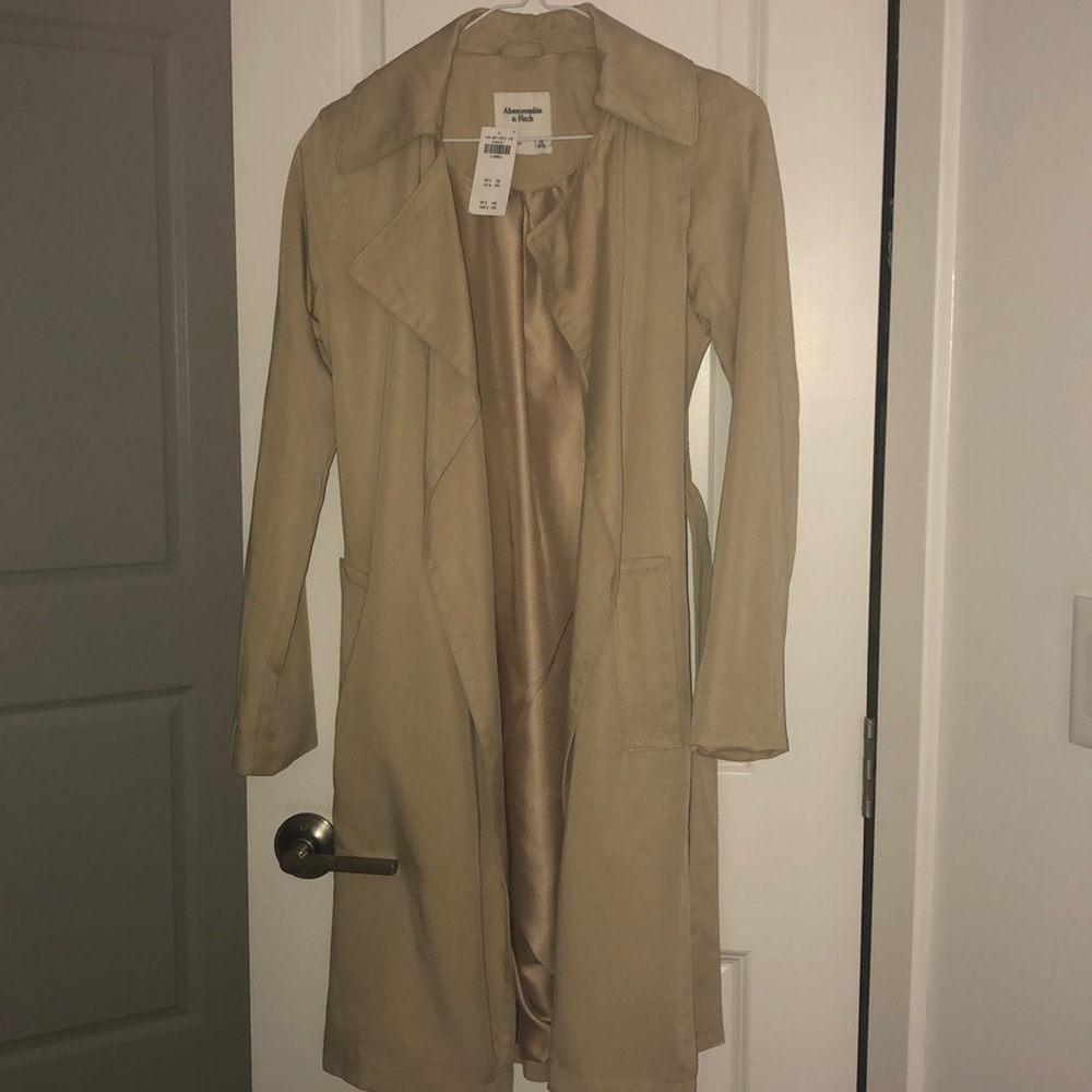 Drapey Trench Coat